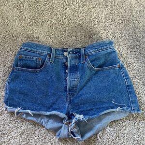 Denim Blue Women's Shorts